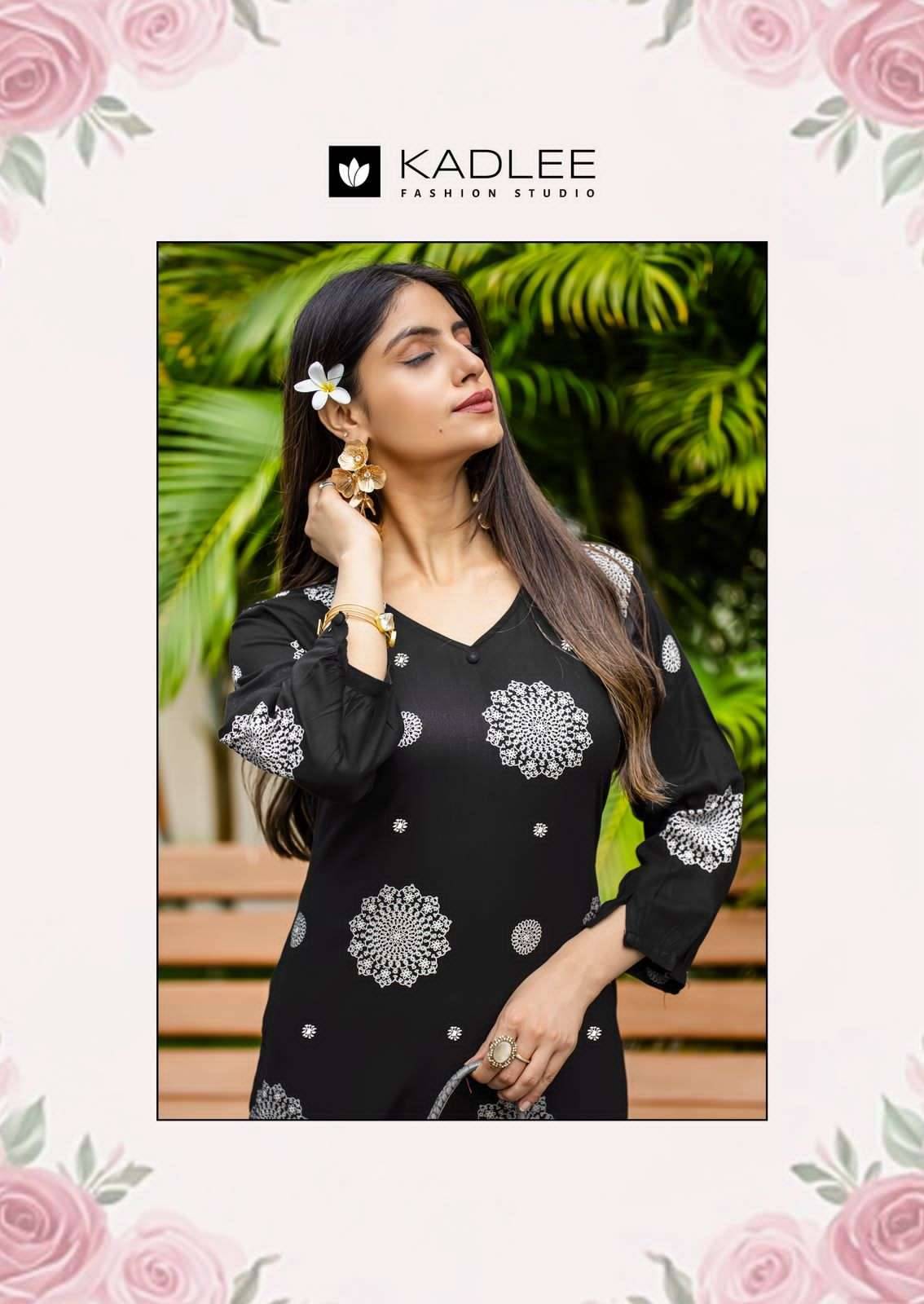  Majestica By KADLEE 2001 To 2005 Series Beautiful Festive Suits Colorful Stylish Rayon Kurtis At Wholesale Price
